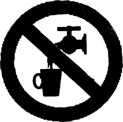 Not drinkable