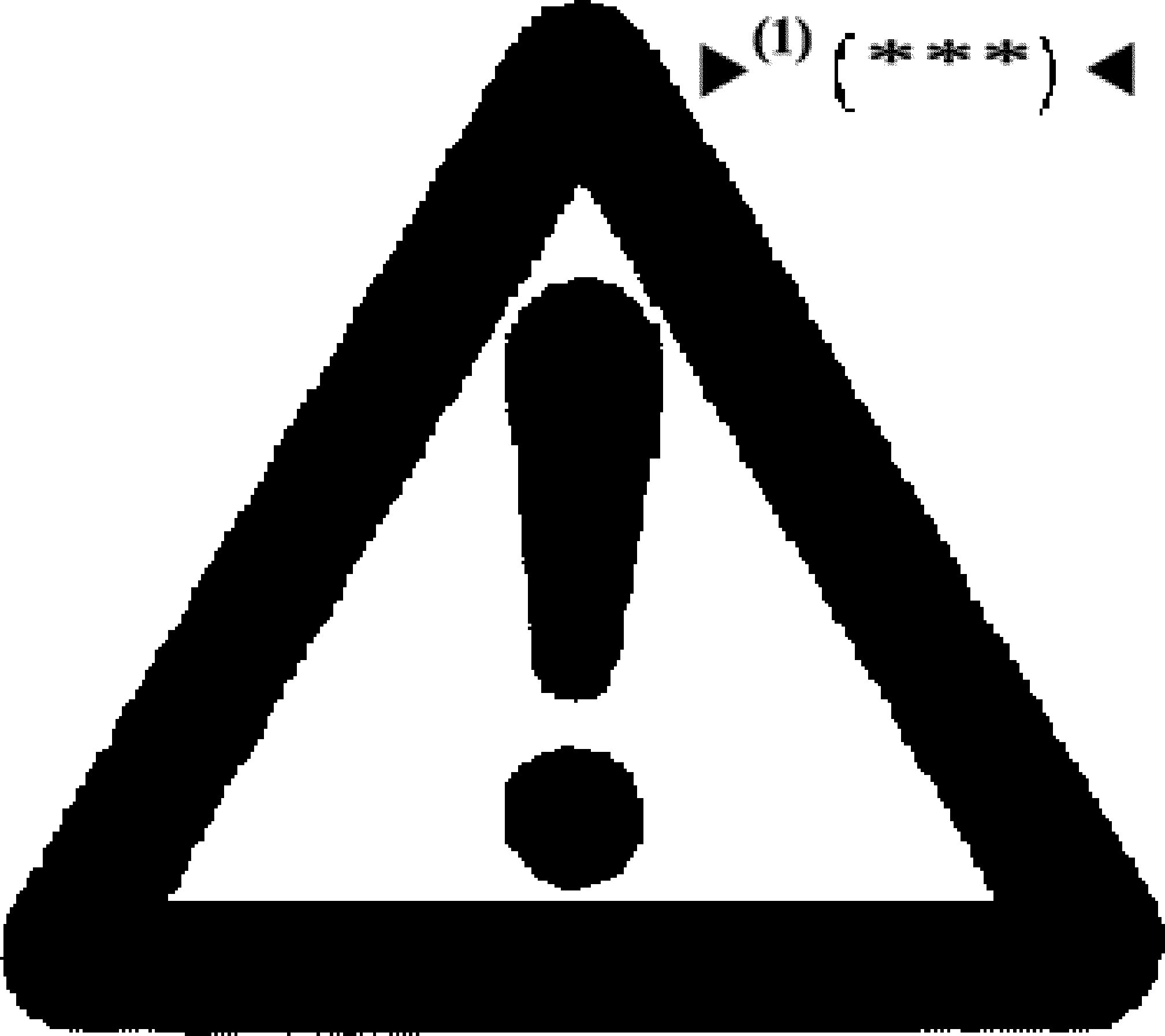 ► M2 ( *1 ) General danger