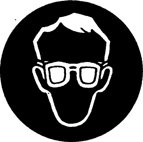 Eye protection must be worn