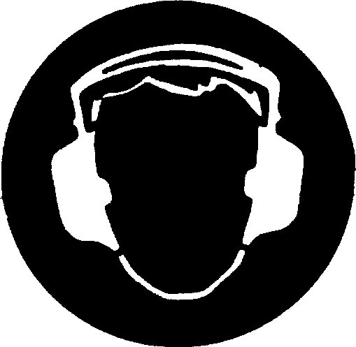 Ear protection must be worn